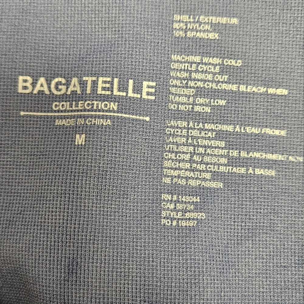 Bagatelle women's medium NWOT blue tie dye leggings. - Picture 2 of 4